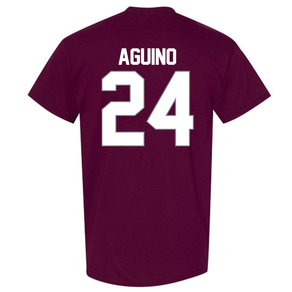 Montana - NCAA Men's Basketball : Kenyon Aguino - NCAA® March Madness® 2025 Shersey T-Shirt-1