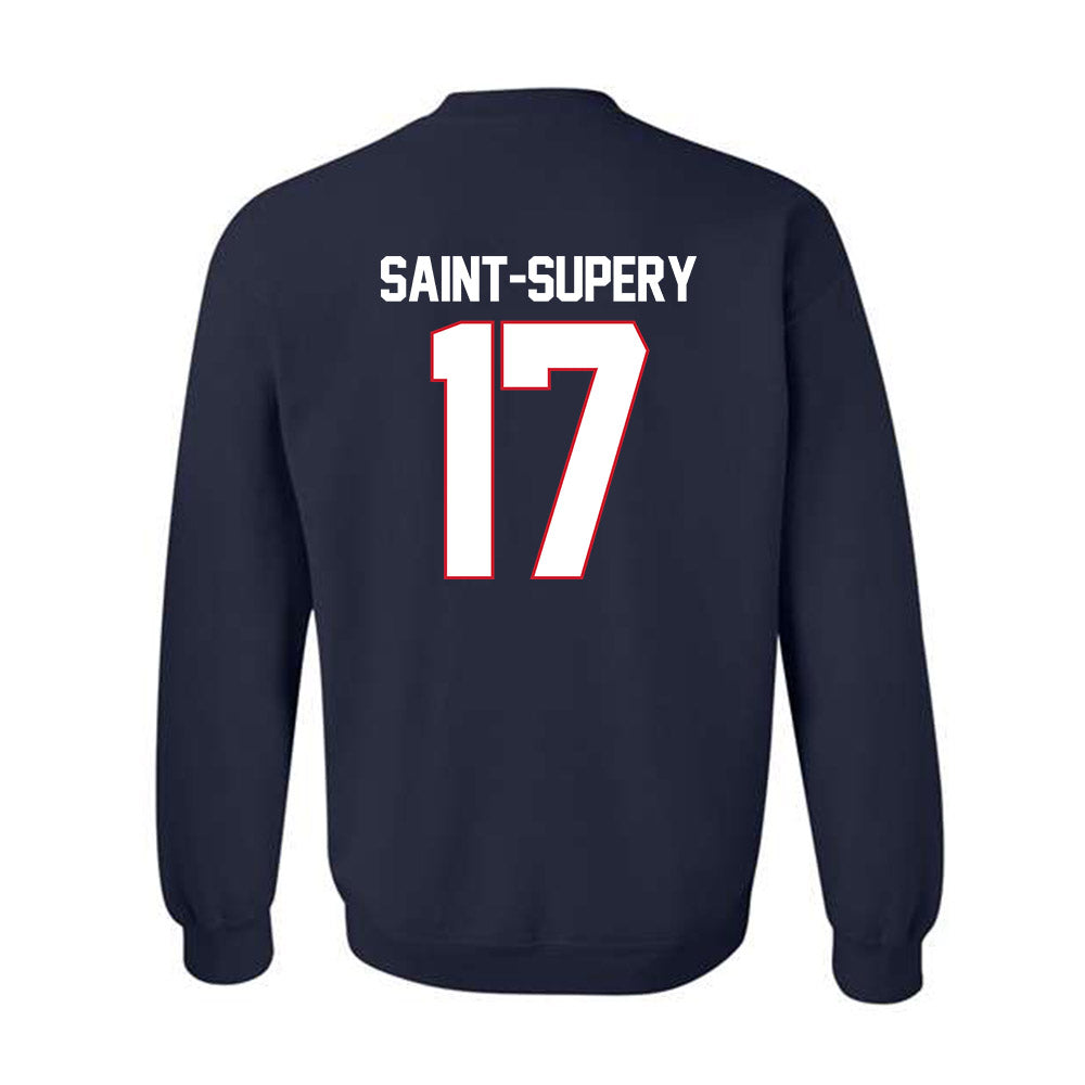 Gonzaga - NCAA Men's Basketball : Mario Saint-Supery - Crewneck Sweatshirt-1
