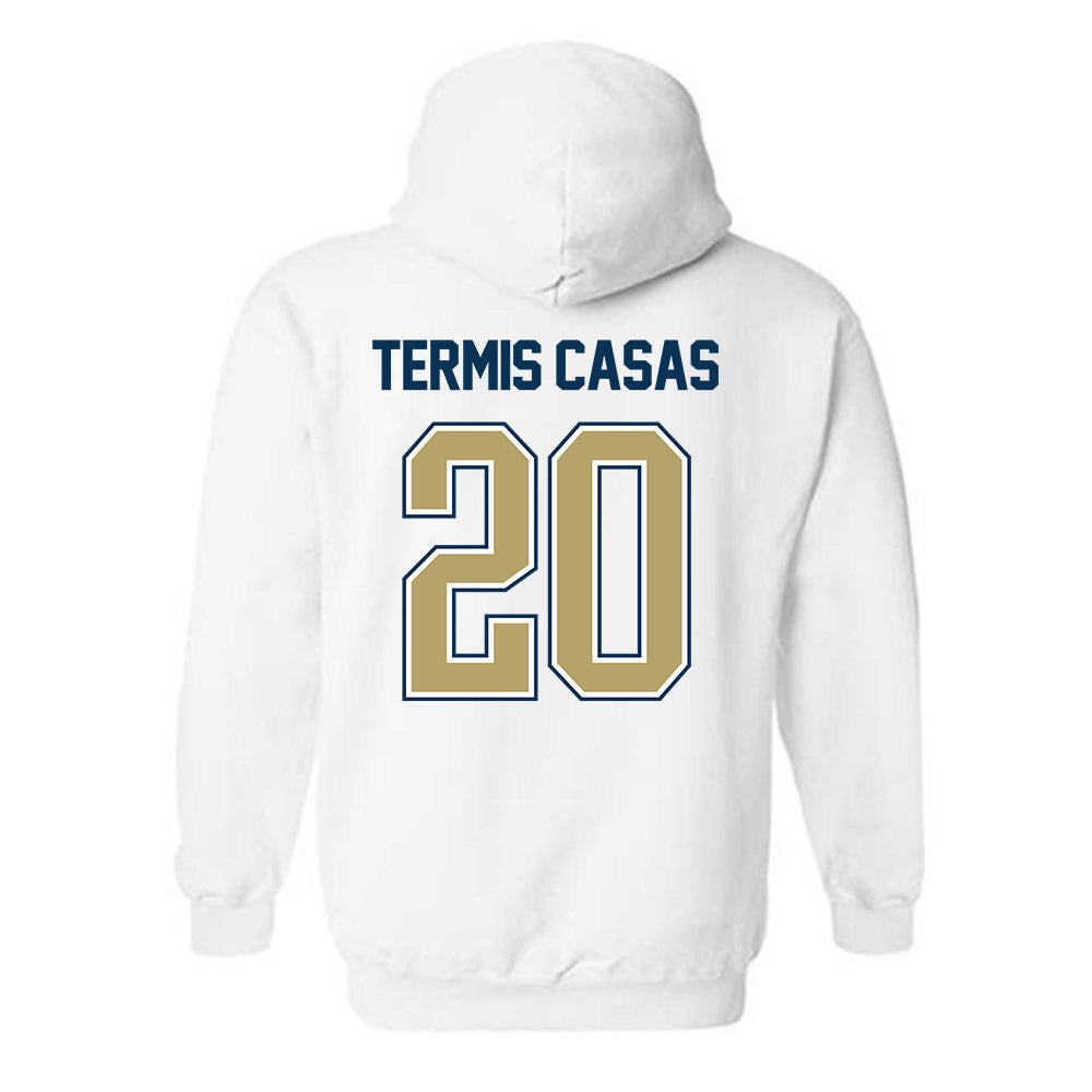 Georgia Tech - NCAA Women's Basketball : Ariadna Termis Casas - NCAA® March Madness® 2025 Shersey Hooded Sweatshirt-1