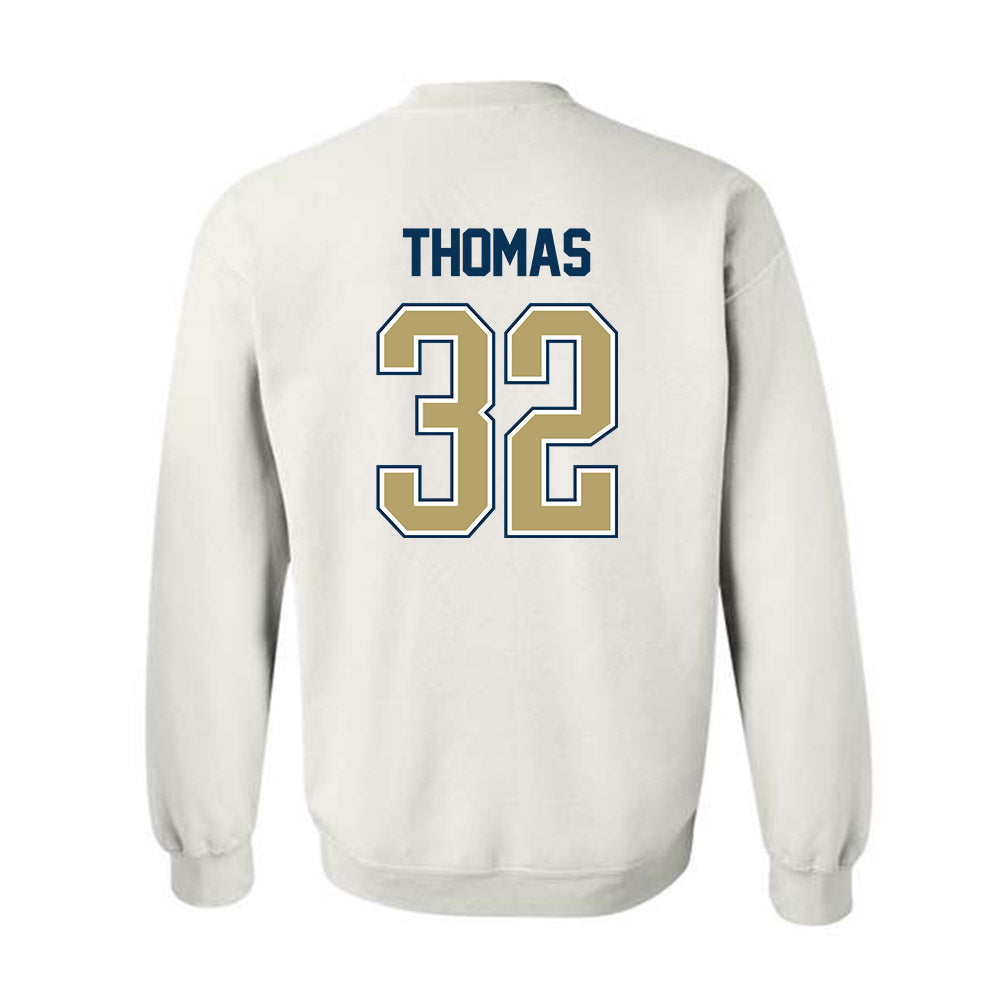 Georgia Tech - NCAA Women's Basketball : D'Asia Thomas - NCAA® March Madness® 2025 Shersey Crewneck Sweatshirt-1