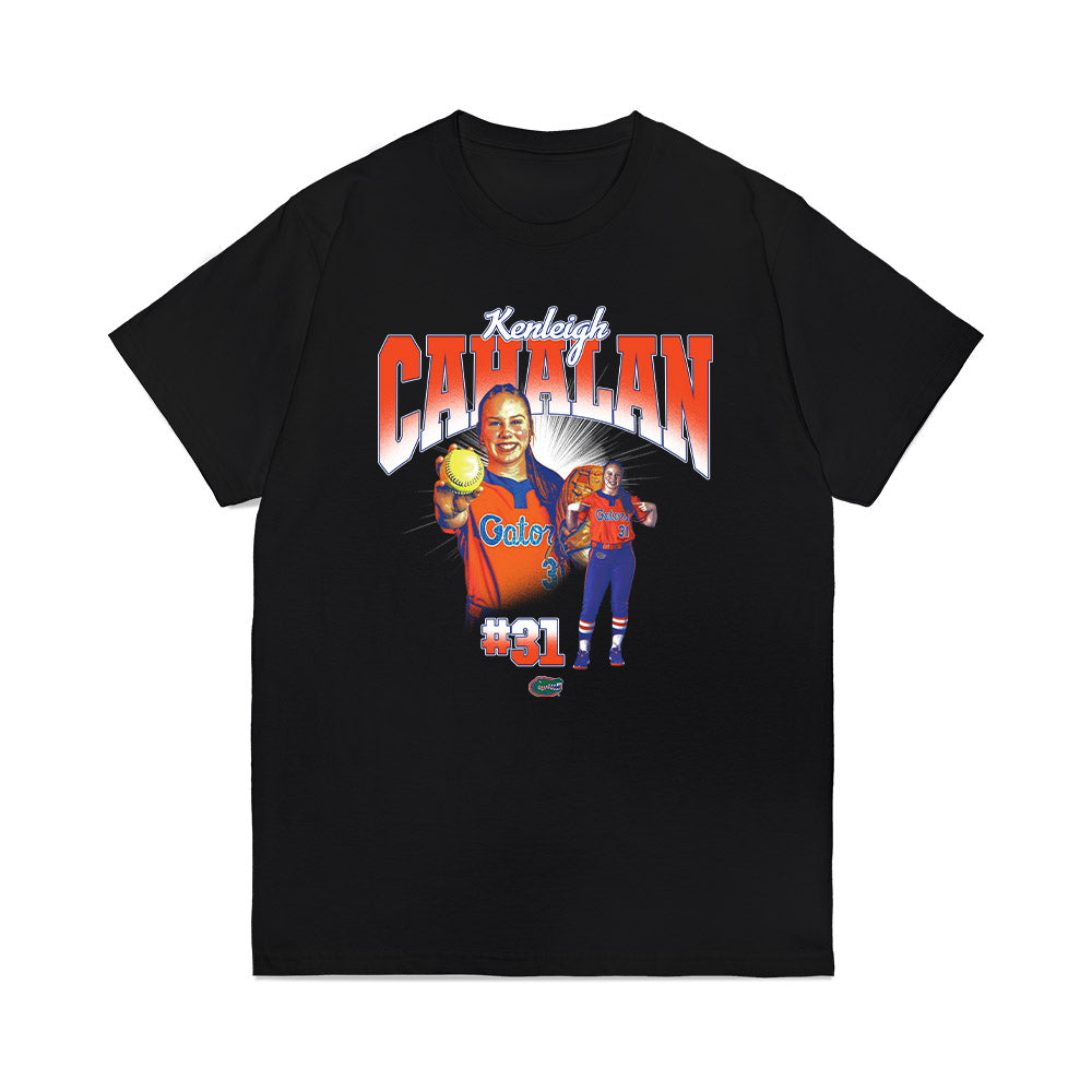 Florida - NCAA Softball : Kenleigh Cahalan - Collage Premium T-Shirt-0
