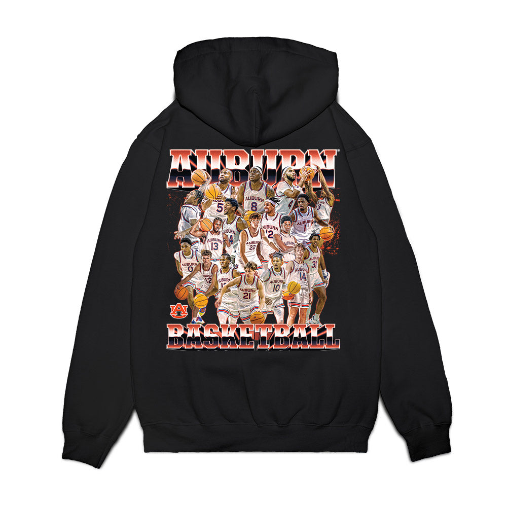 Auburn - NCAA Men's Basketball : - NCAA® March Madness® 2025 Sweet 16 Team Premium Hooded Sweatshirt-1
