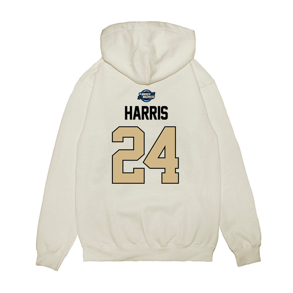 Purdue - NCAA Men's Basketball : Gicarri Harris - Premium Hooded Sweatshirt-1