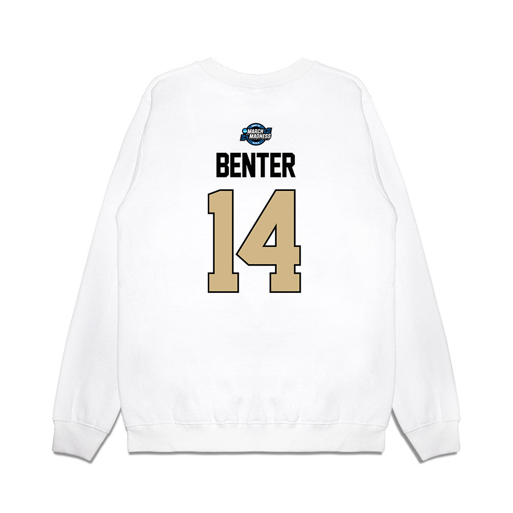 Purdue - NCAA Men's Basketball : Jack Benter - NCAA® March Madness® 2025 Sweet 16 Shersey Premium Crewneck Sweatshirt-1