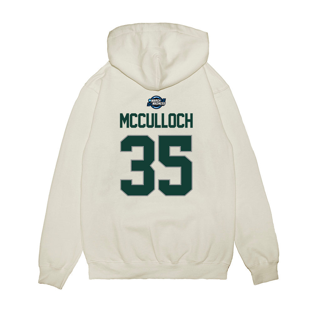 Michigan State - NCAA Men's Basketball : Jesse McCulloch - NCAA® March Madness® 2025 Sweet 16 Premium Hooded Sweatshirt-1