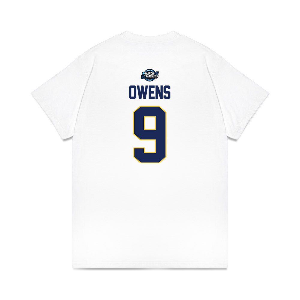 Marquette - NCAA Men's Basketball : Damarius Owens - NCAA® March Madness® 2025 Sweet Sixteen Shersey Premium T-Shirt-1
