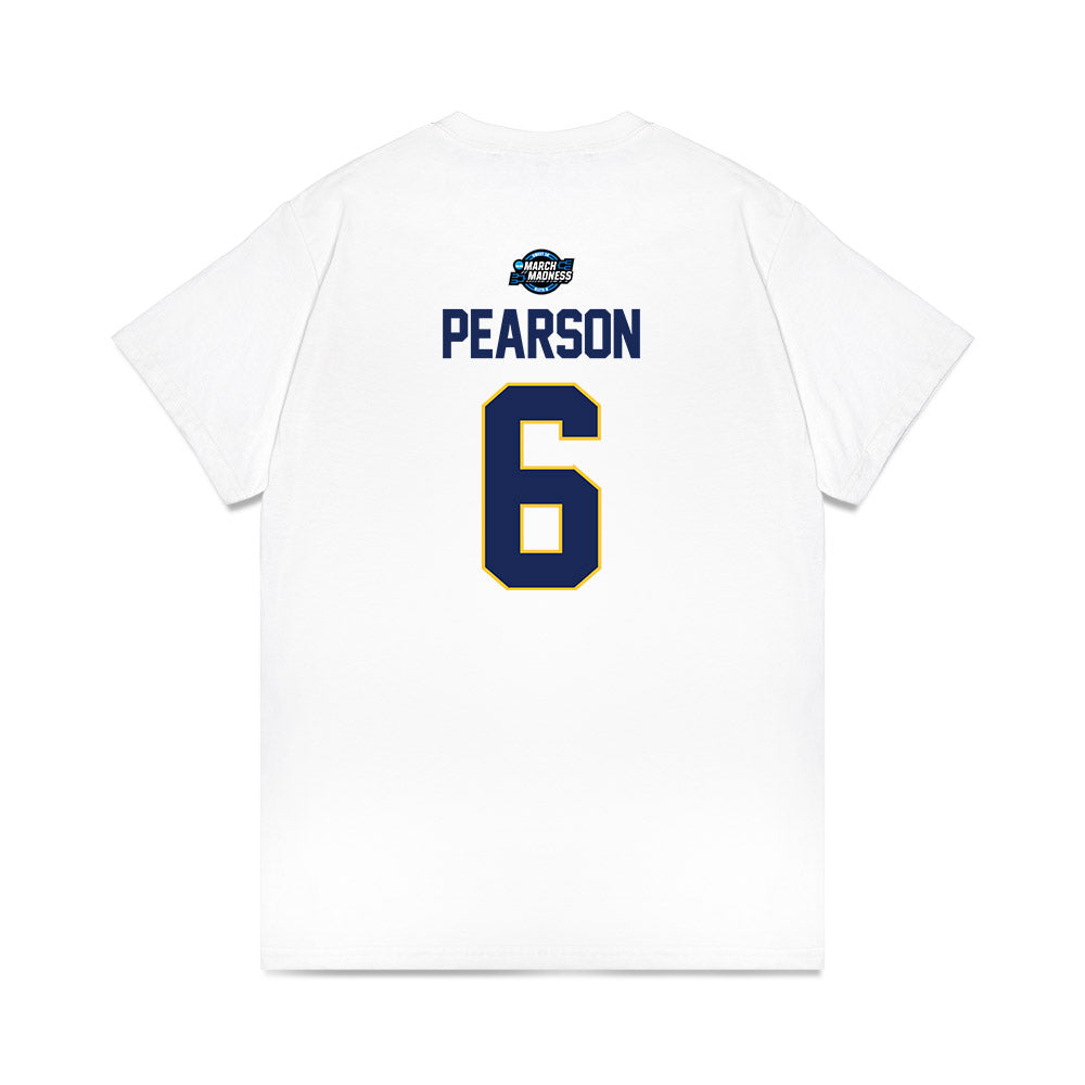 Marquette - NCAA Men's Basketball : Sheek Pearson - NCAA® March Madness® 2025 Sweet Sixteen Shersey Premium T-Shirt-1