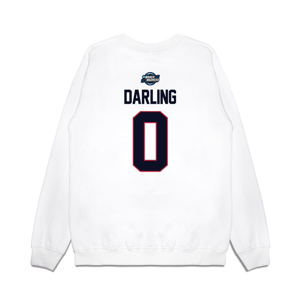 St. Johns - NCAA Men's Basketball : Dylan Darling - NCAA® March Madness® 2025 Sweet Sixteen Shersey Premium Crewneck Sweatshirt-1