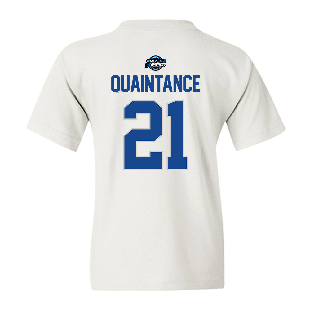 Kentucky - NCAA Men's Basketball : Jayden Quaintance - NCAA® March Madness® 2025 Sweet Sixteen Shersey Youth T-Shirt-1