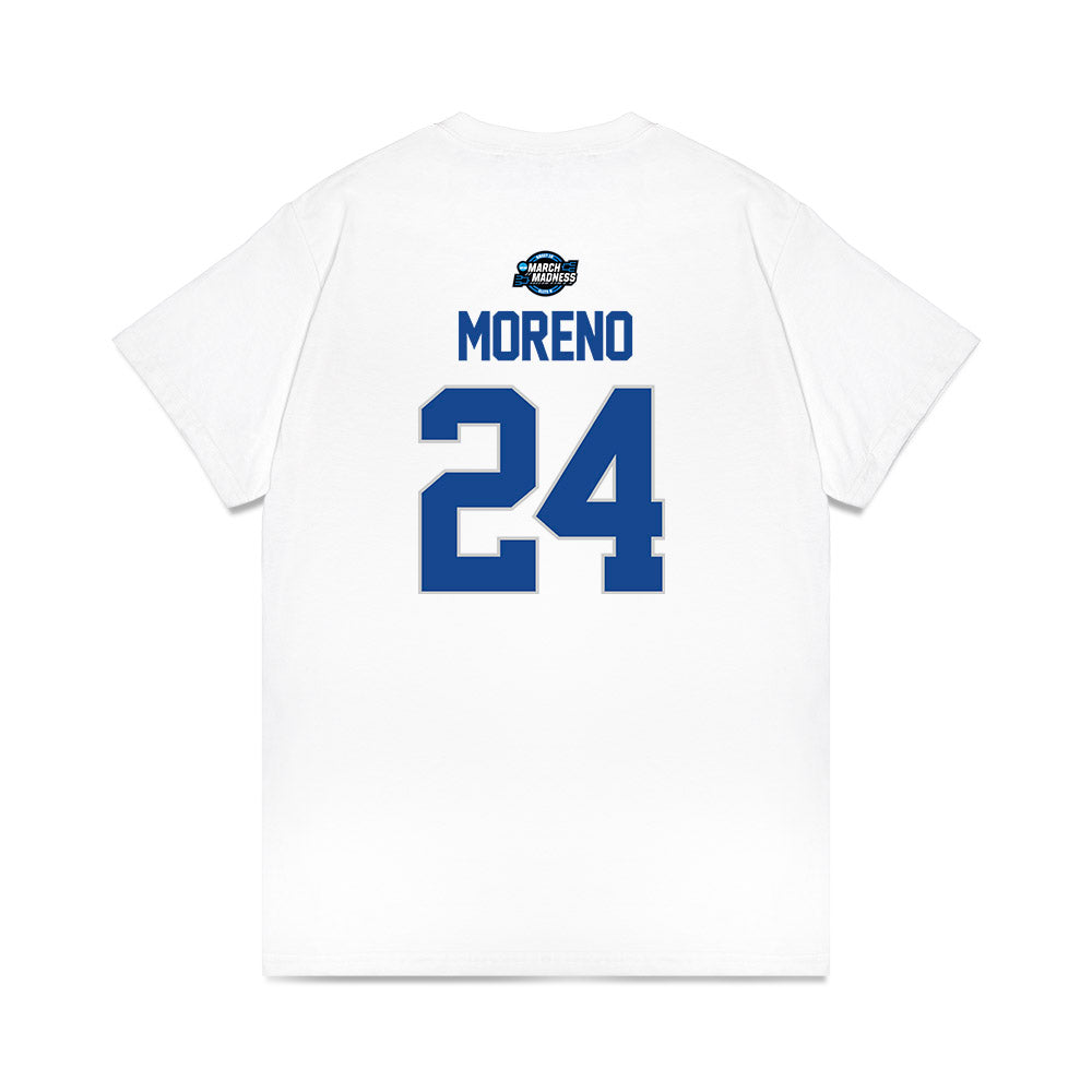 Kentucky - NCAA Men's Basketball : Malachi Moreno - NCAA® March Madness® 2025 Sweet Sixteen Shersey Premium T-Shirt-1