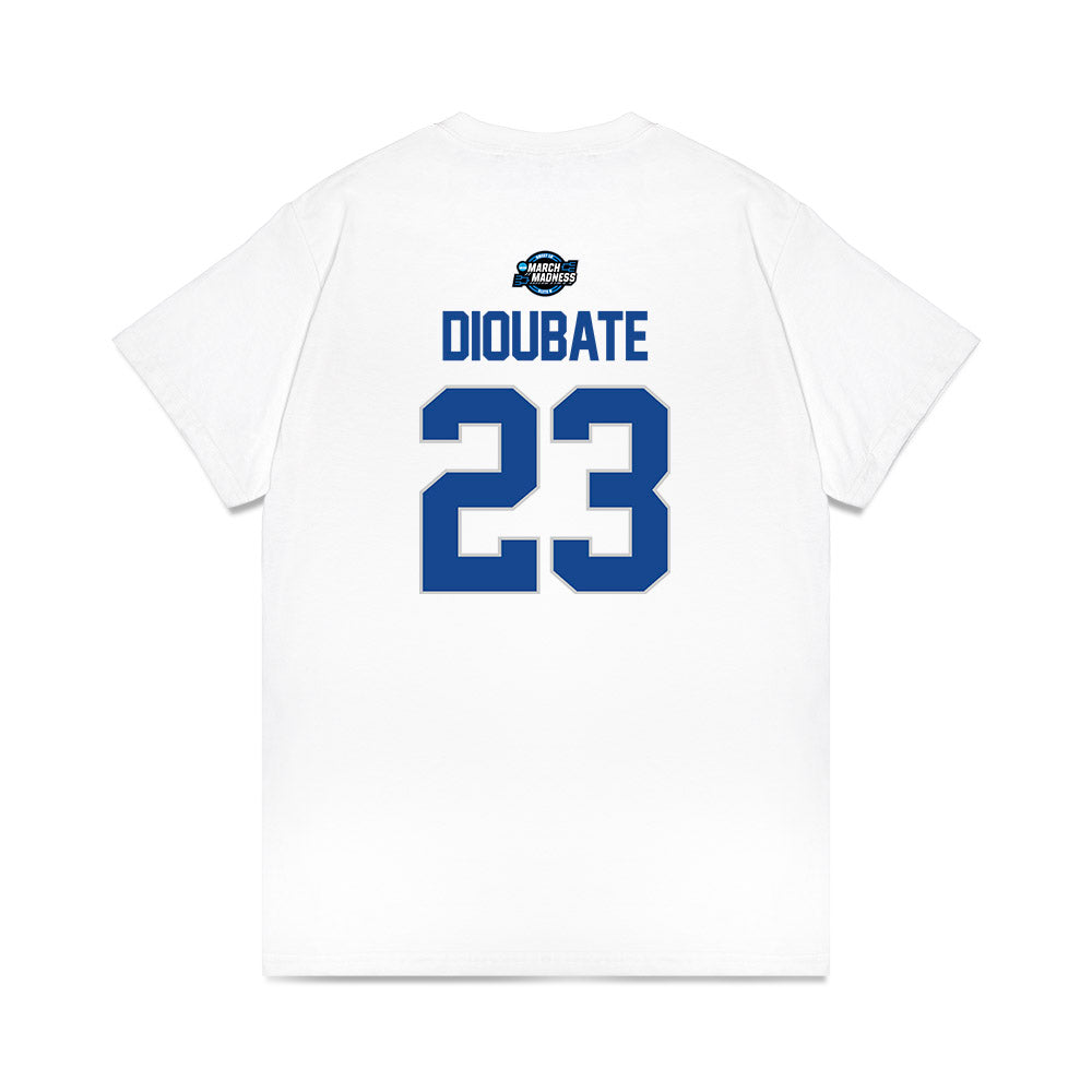 Kentucky - NCAA Men's Basketball : Mouhamed Dioubate - NCAA® March Madness® 2025 Sweet Sixteen Shersey Premium T-Shirt-1