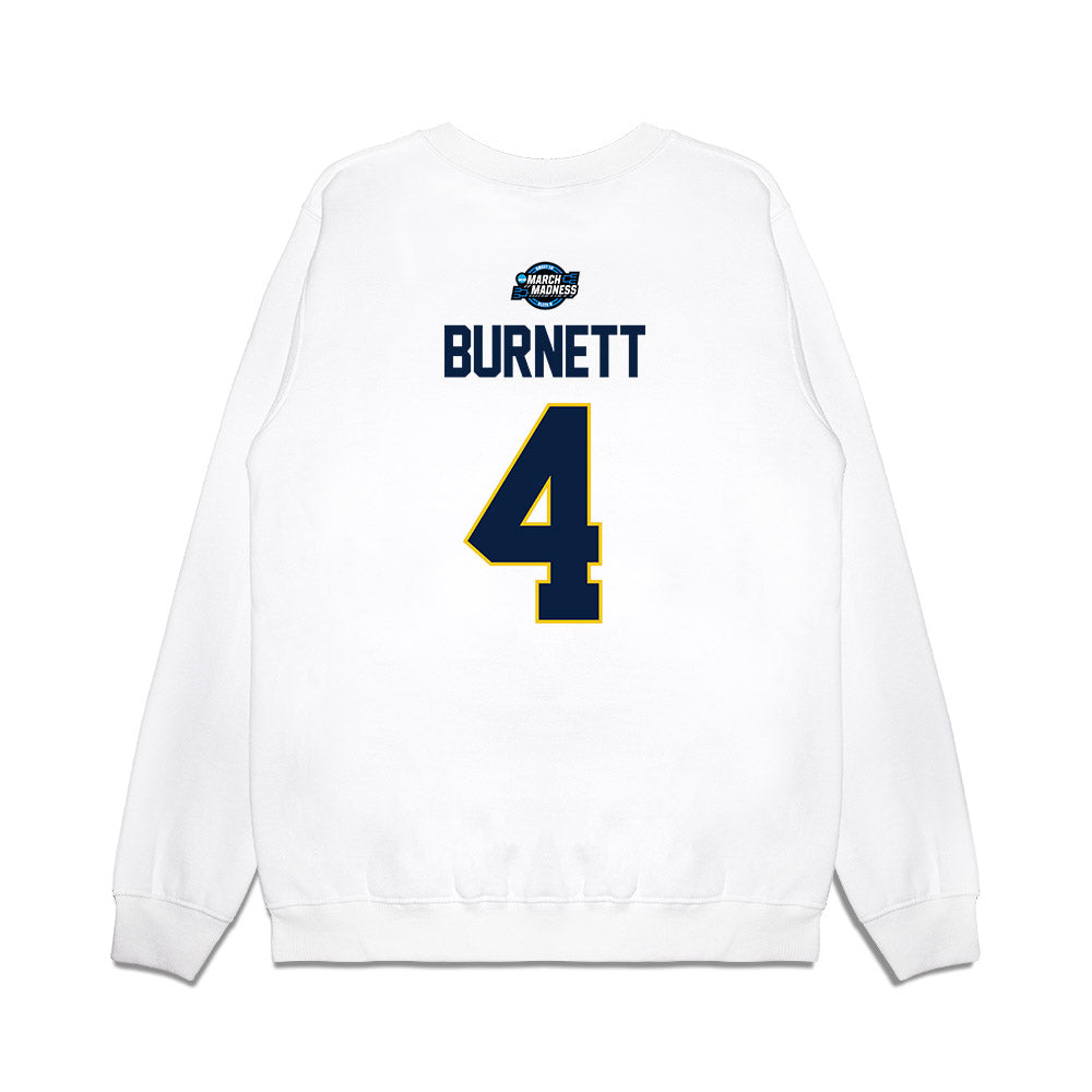 Michigan - NCAA Men's Basketball : Nimari Burnett - NCAA® March Madness® 2025 Sweet 16 Shersey Premium Crewneck Sweatshirt-1