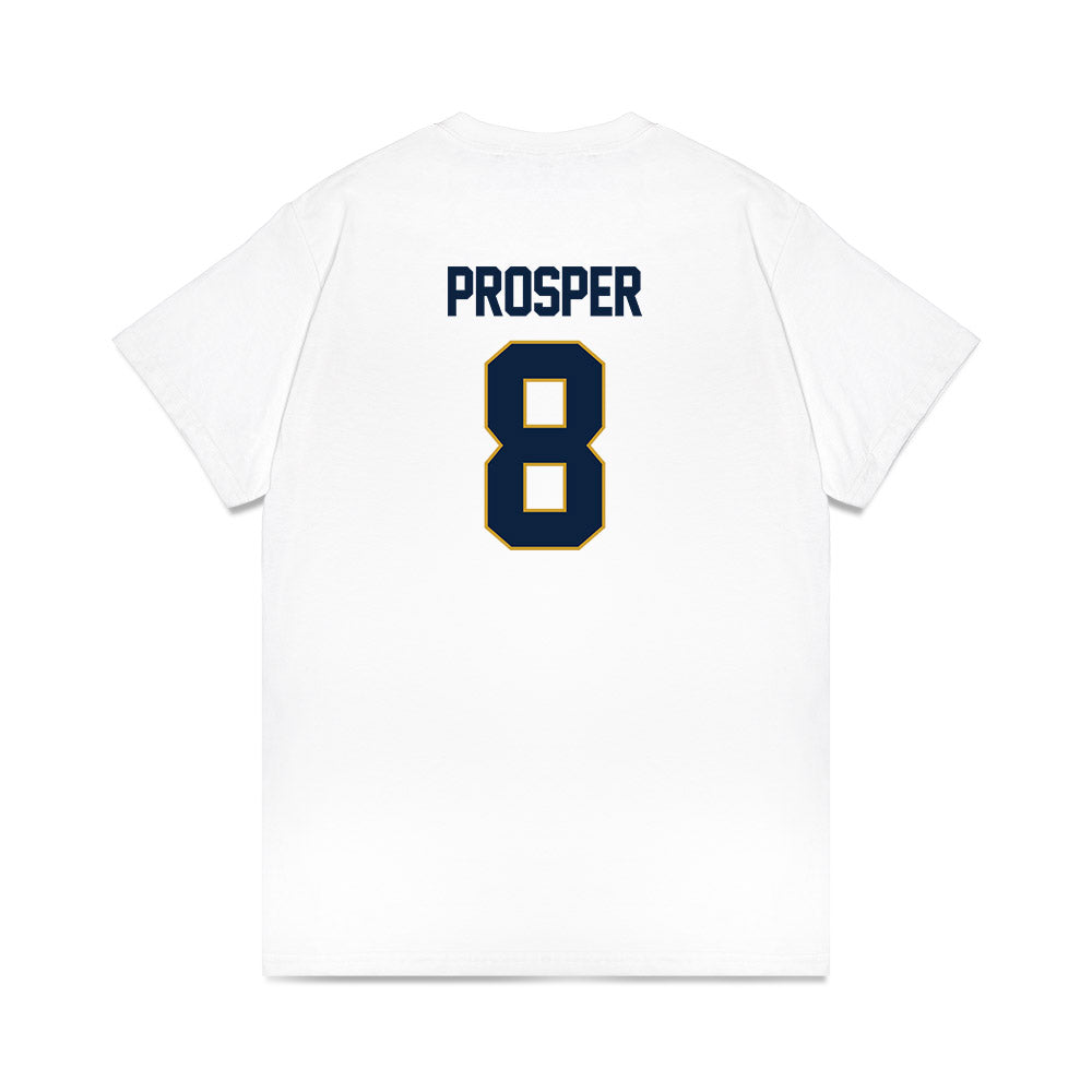 Notre Dame - NCAA Women's Basketball : Cassandre Prosper - NCAA® March Madness® 2025 Sweet 16 Shersey Premium T-Shirt-1