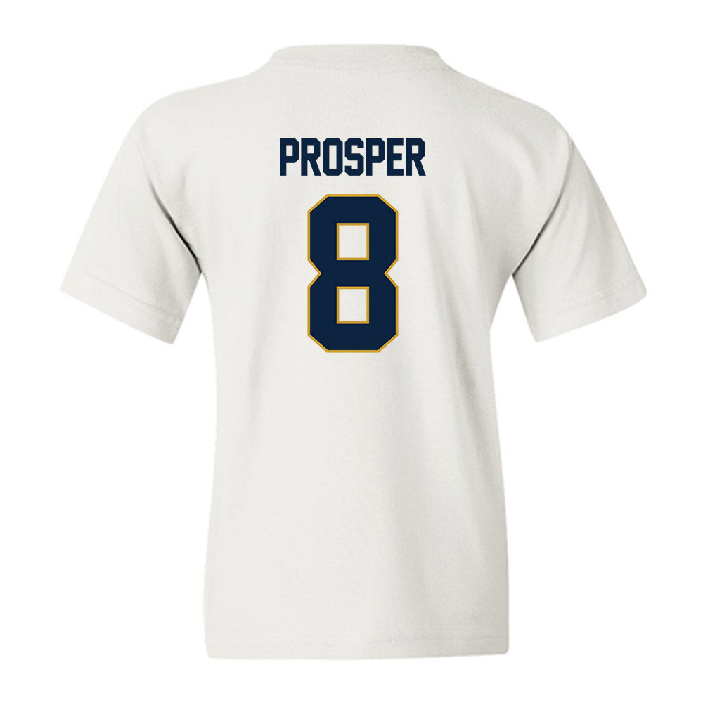Notre Dame - NCAA Women's Basketball : Cassandre Prosper - NCAA® March Madness® 2025 Sweet 16 Shersey Youth T-Shirt-1