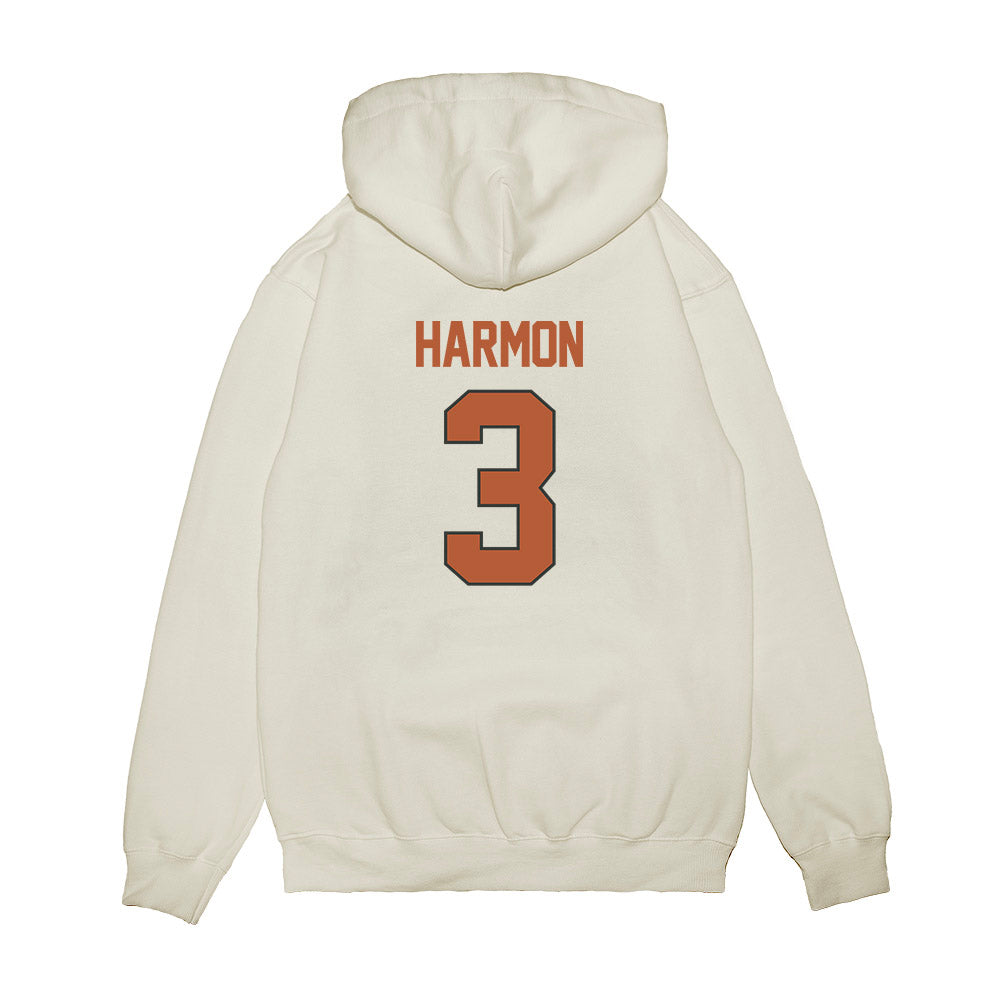 Texas - NCAA Women's Basketball : Rori Harmon - NCAA® March Madness® 2025 Sweet 16 Shersey Premium Hooded Sweatshirt-1