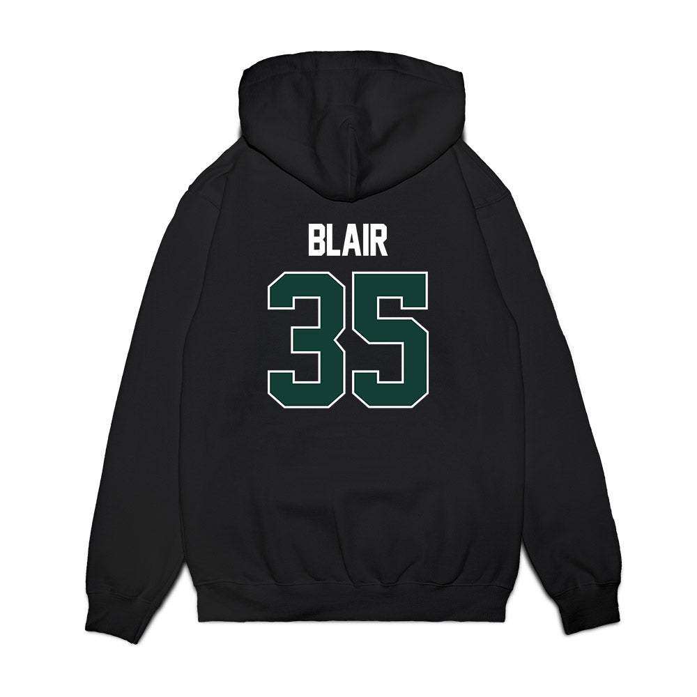 Michigan State - NCAA Women's Basketball : Kennedy Blair - NCAA® March Madness® 2025 Sweet Sixteen Shersey Premium Hooded Sweatshirt-1