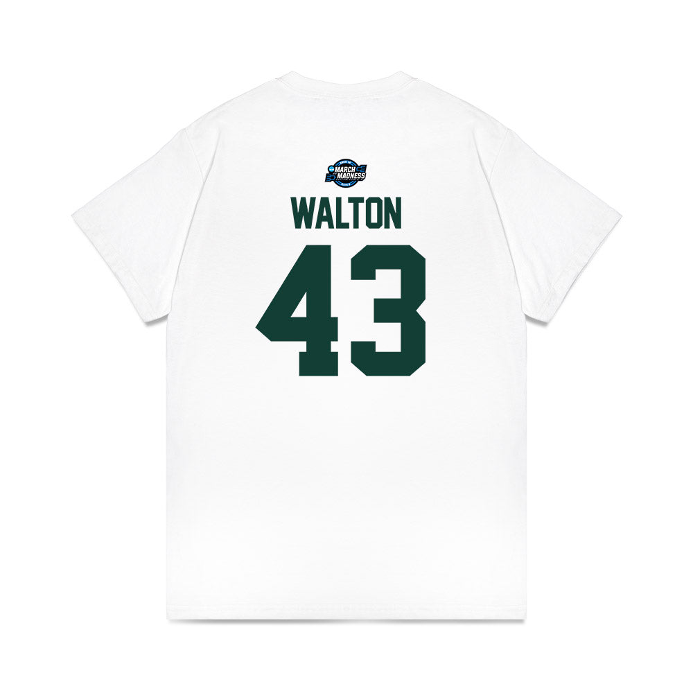 Michigan State - NCAA Men's Basketball : Colin Walton - NCAA® March Madness® 2025 Elite Eight Premium T-Shirt-1