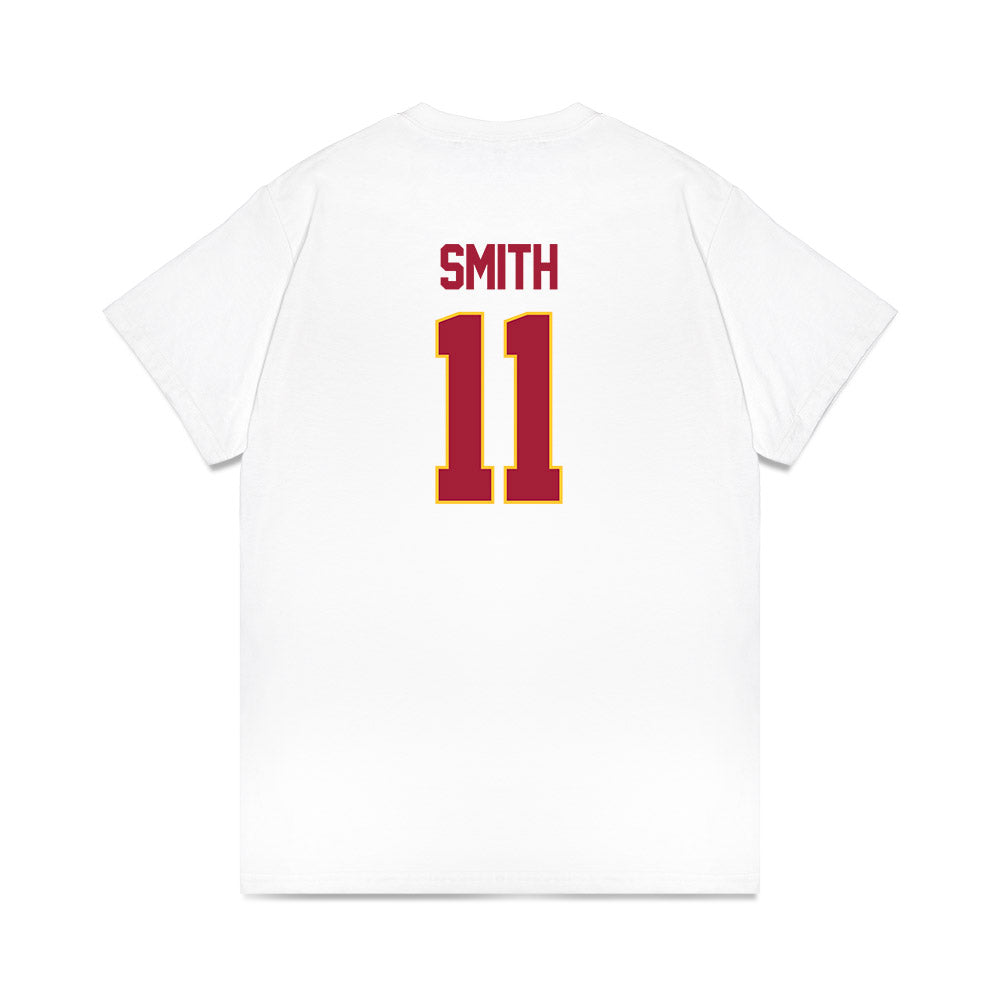 USC - NCAA Women's Basketball : Kennedy Smith - NCAA® March Madness® 2025 Elite 8 Shersey Premium T-Shirt-1