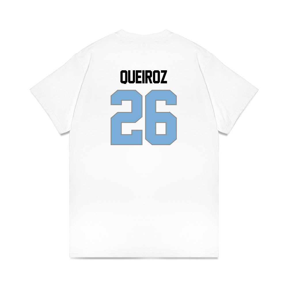 UNC - NCAA Women's Basketball : Taissa Queiroz - NCAA® March Madness® 2025 Elite 8 Shersey Premium T-Shirt-1