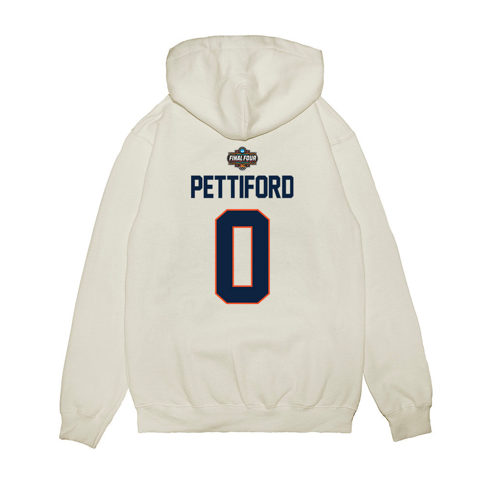Auburn - NCAA Men's Basketball : Tahaad Pettiford - NCAA® March Madness® 2025 Final Four Premium Hooded Sweatshirt-1