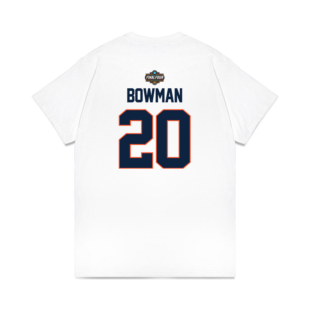 Auburn - NCAA Men's Basketball : Jeremiah Bowman - NCAA® March Madness® 2025 Final Four Premium T-Shirt-1