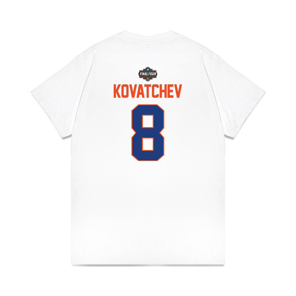 Florida - NCAA Men's Basketball : Alex Kovatchev - NCAA® March Madness® 2025 Final Four Premium T-Shirt-1