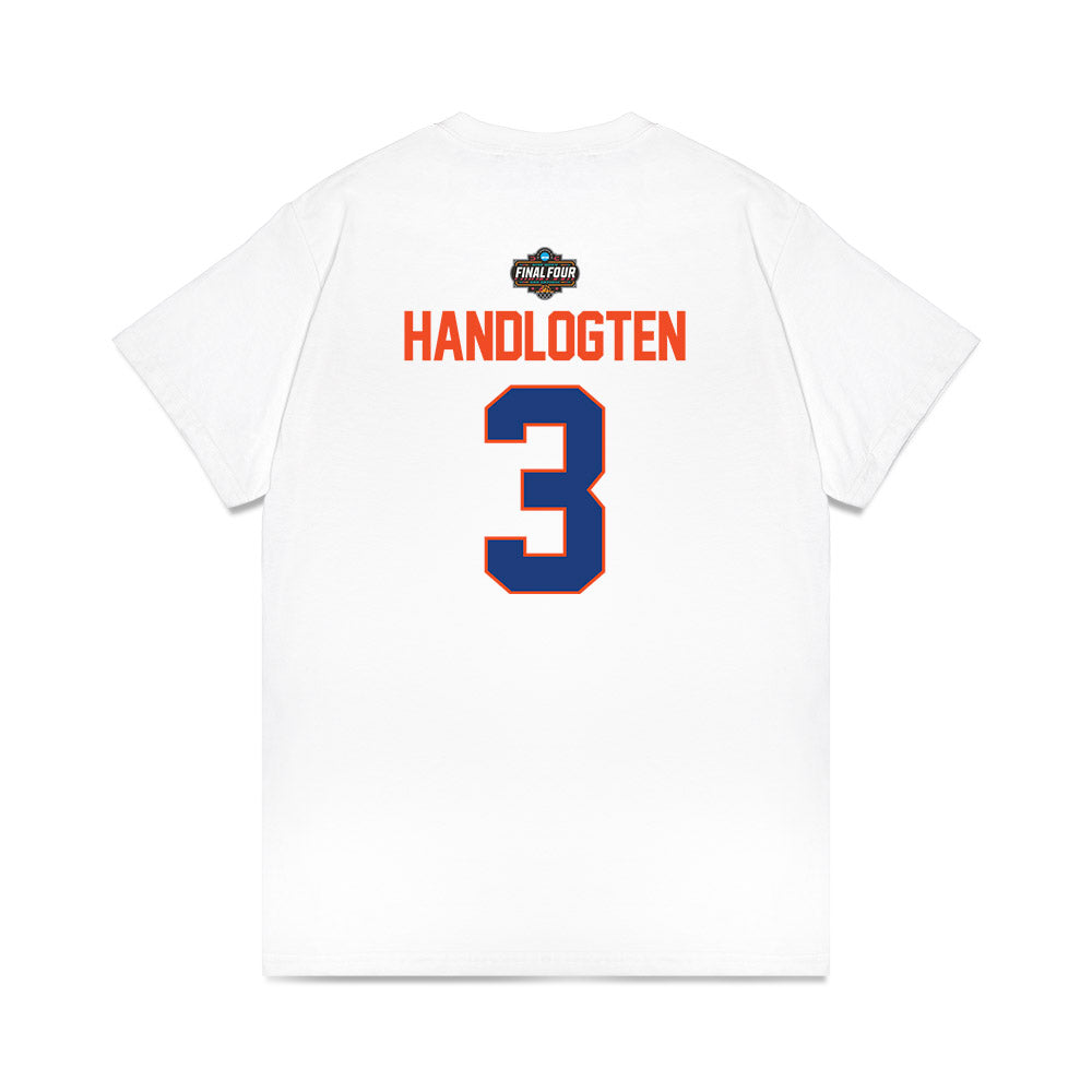 Florida - NCAA Men's Basketball : Micah Handlogten - NCAA® March Madness® 2025 Final Four Premium T-Shirt-1