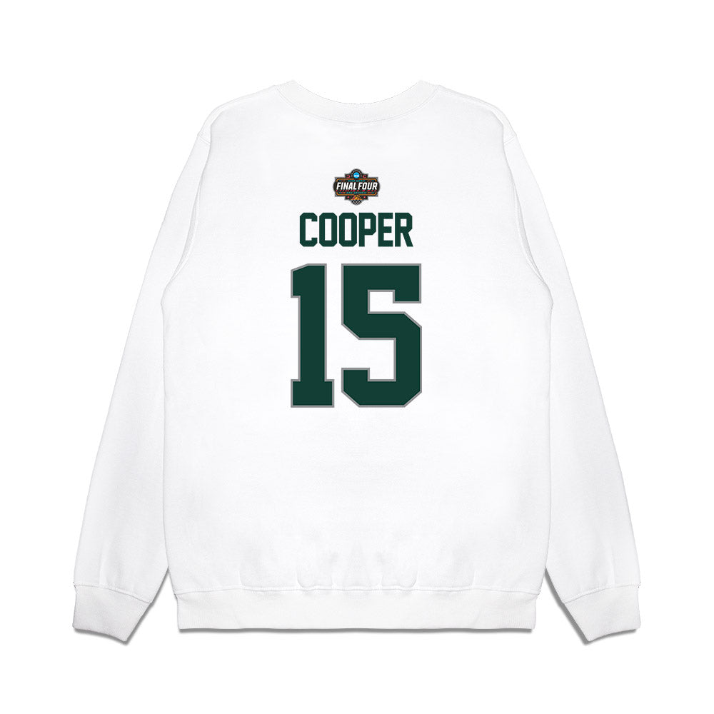 Michigan State - NCAA Men's Basketball : Carson Cooper - NCAA® March Madness® 2025 Final 4 Premium Crewneck Sweatshirt-1