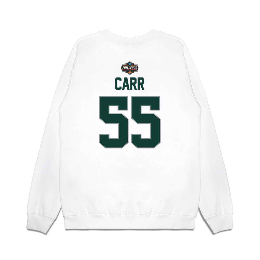 Michigan State - NCAA Men's Basketball : Coen Carr - NCAA® March Madness® 2025 Final 4 Premium Crewneck Sweatshirt-1