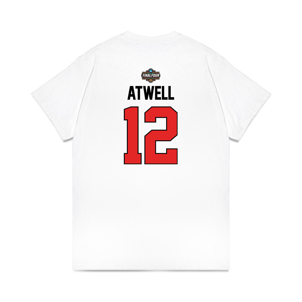 Texas Tech - NCAA Men's Basketball : Donovan Atwell - NCAA® March Madness® 2025 Final 4 Shersey Premium T-Shirt-1