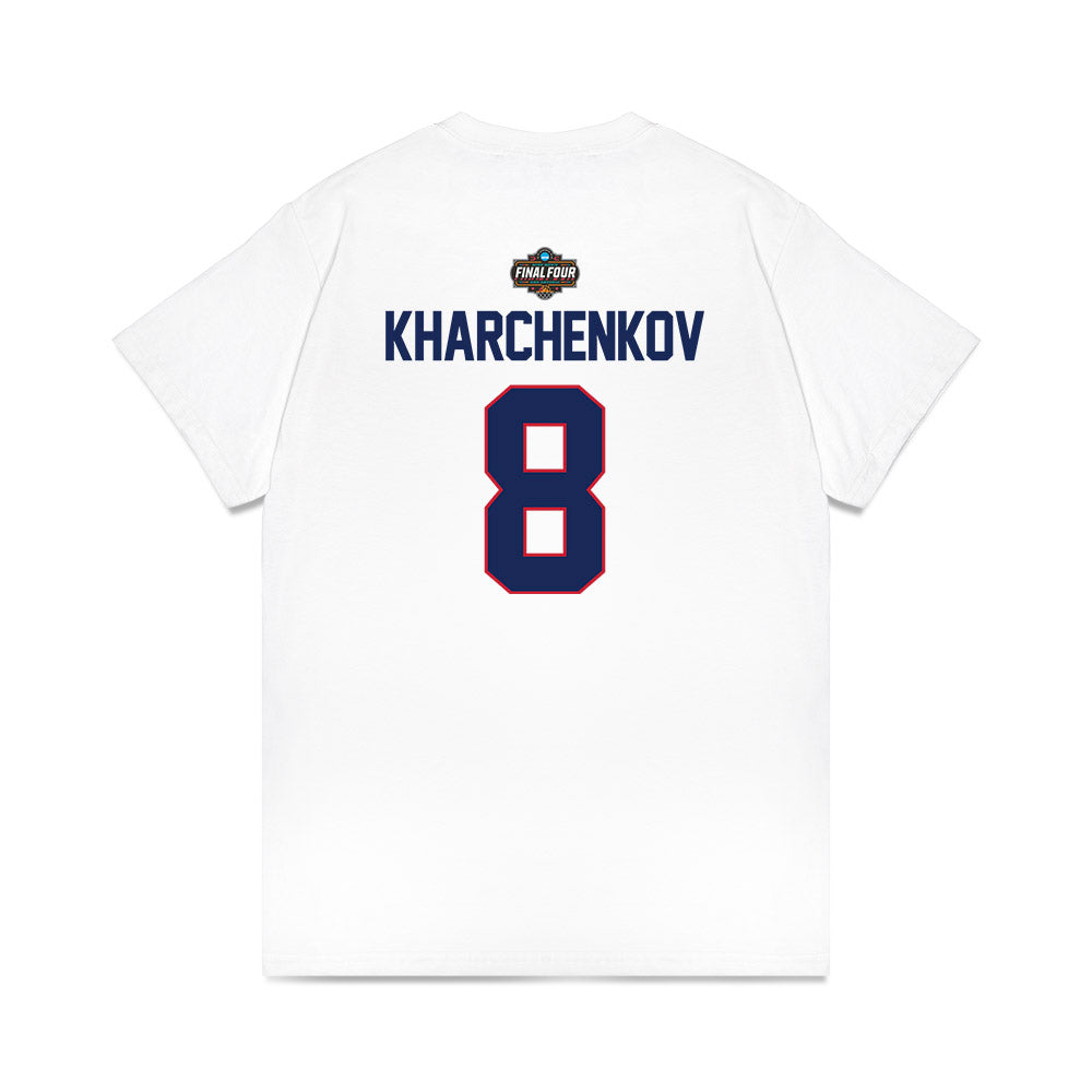 Arizona - NCAA Men's Basketball : Ivan Kharchenkov - NCAA® March Madness® 2025 Final 4 Shersey Premium T-Shirt-1