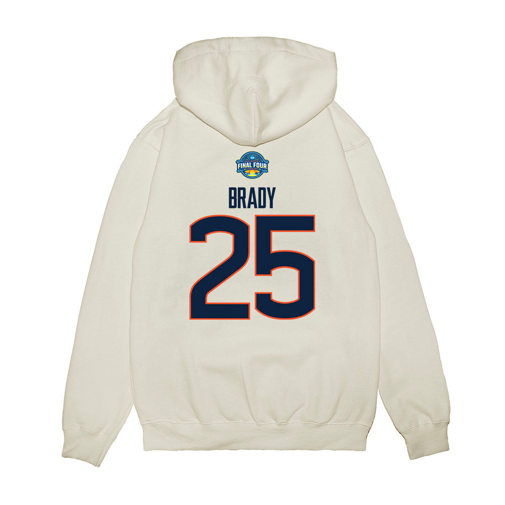 UConn - NCAA Women's Basketball : Ice Brady - NCAA® March Madness® 2025 Final Four Premium Hooded Sweatshirt-1