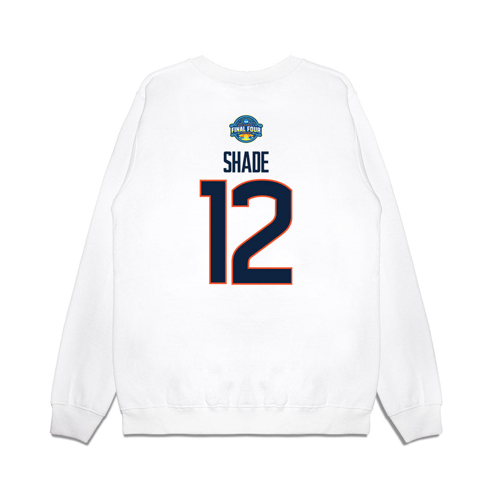 UConn - NCAA Women's Basketball : Ashlynn Shade - NCAA® March Madness® 2025 Final Four Premium Crewneck Sweatshirt-1