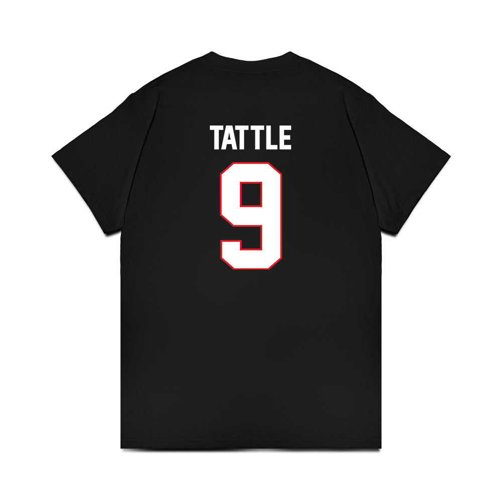 UConn - NCAA Men's Ice Hockey : Ryan Tattle - Championship Classic Shersey Premium T-Shirt-1