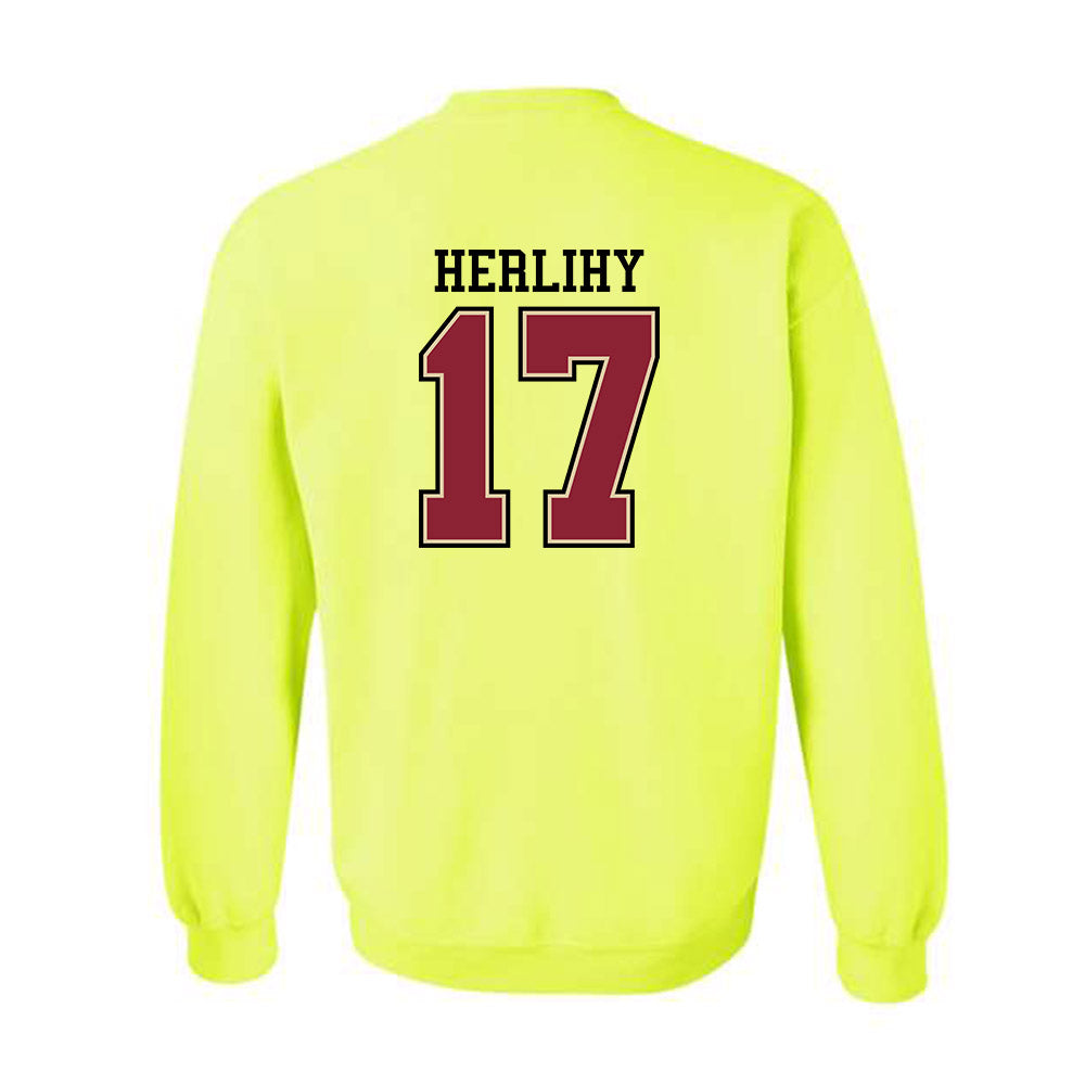 Boston College - NCAA Women's Lacrosse : Lauren Herlihy - Classic Shersey Crewneck Sweatshirt-1