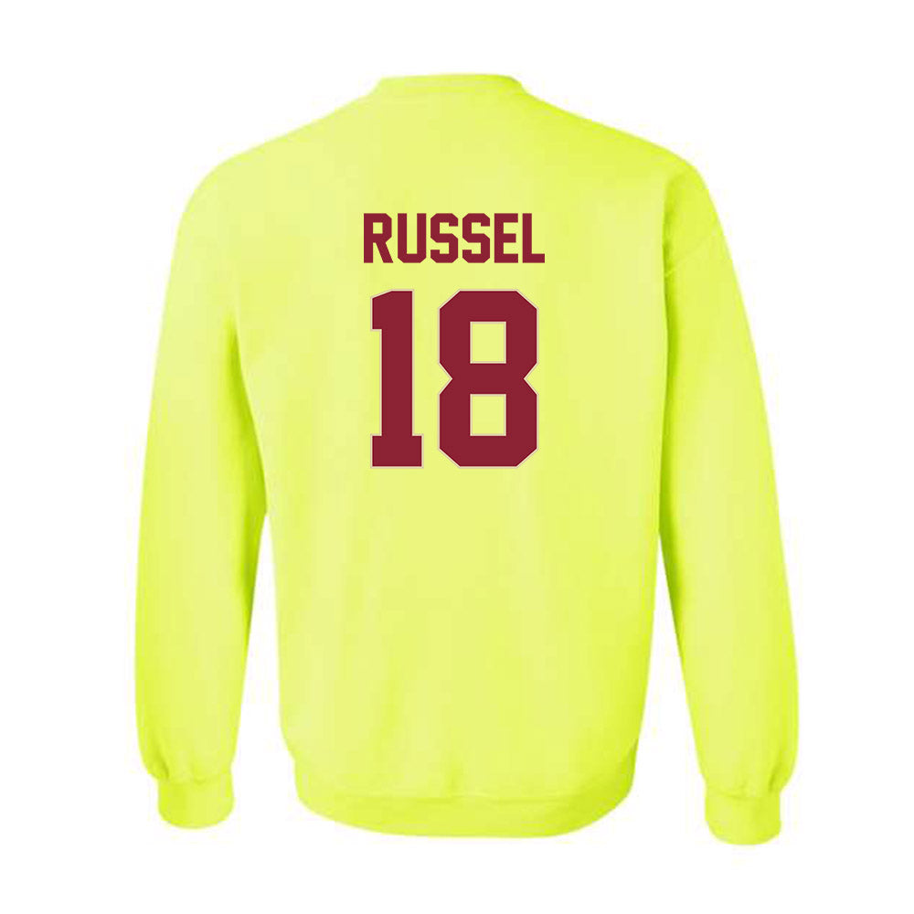 Boston College - NCAA Women's Lacrosse : Devon Russel - Classic Shersey Crewneck Sweatshirt-1