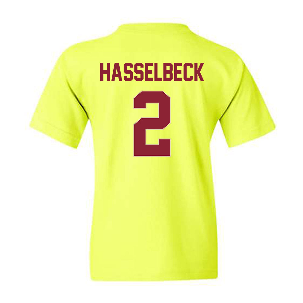 Boston College - NCAA Women's Lacrosse : Mallory Hasselbeck - Classic Shersey Youth T-Shirt-1