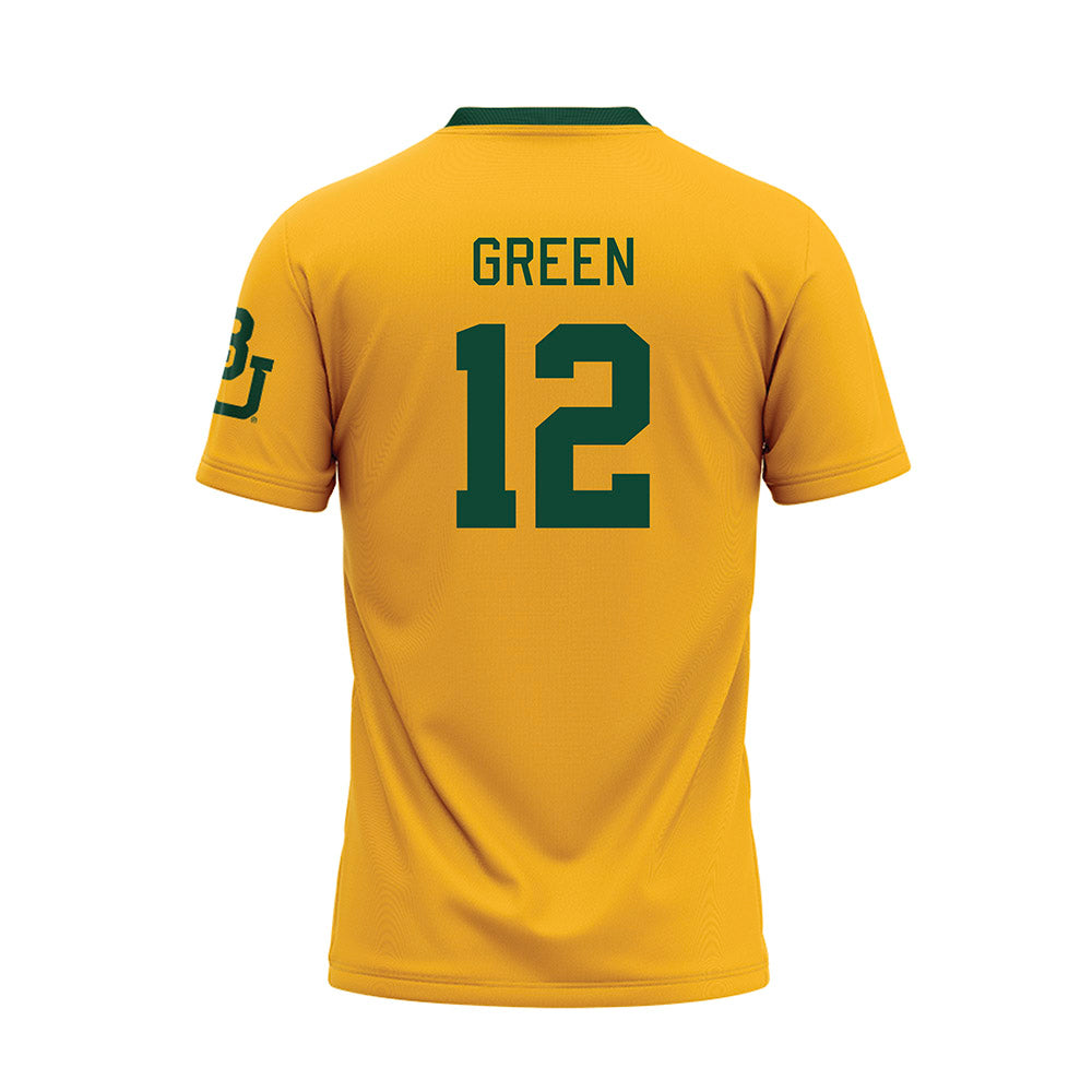 Baylor - NCAA Baseball : Mason Green - Gold Baseball Jersey-1