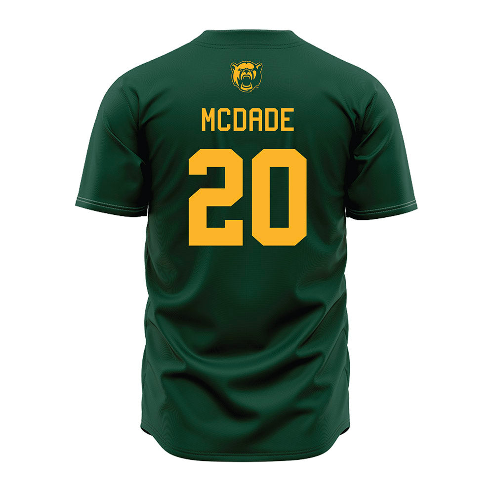 Baylor - NCAA Baseball : Cash McDade - Green Jersey-1