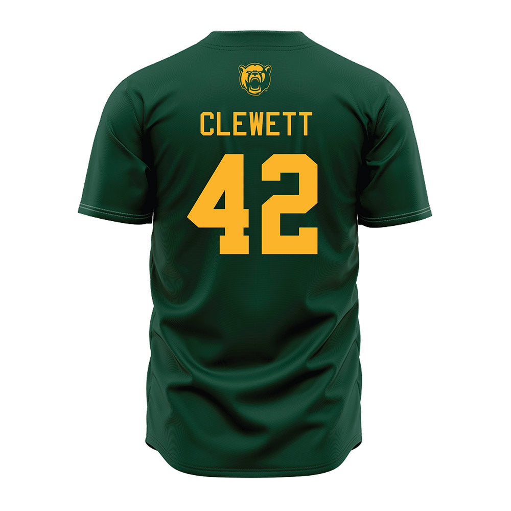 Baylor - NCAA Baseball : Camden Clewett - Green Jersey-1