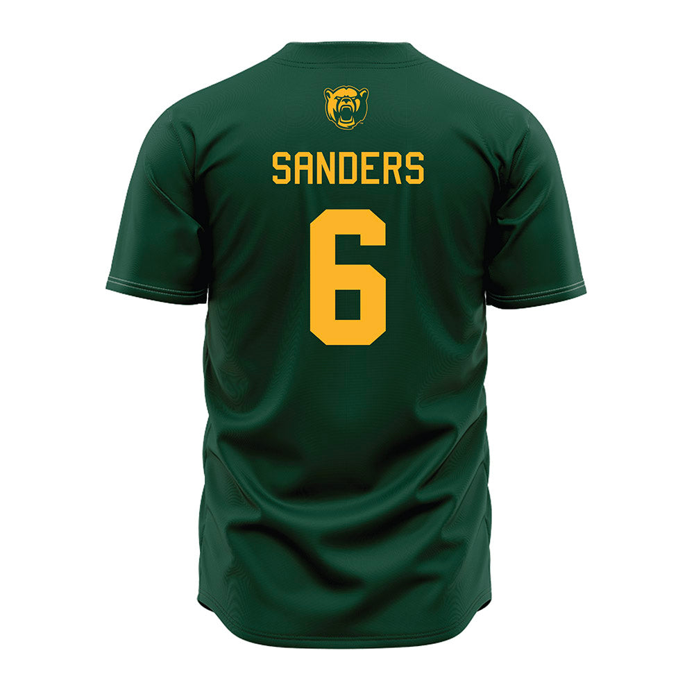 Baylor - NCAA Baseball : Travis Sanders - Green Jersey-1