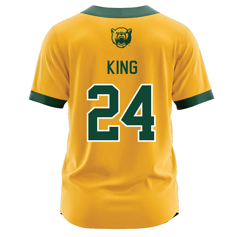 Baylor - NCAA Softball : Jayden King - Gold Jersey-1