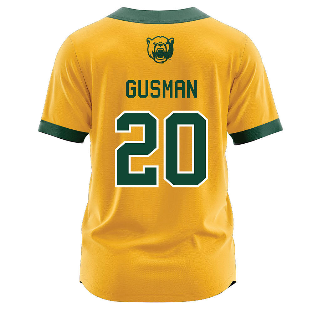 Baylor - NCAA Softball : Gianna Gusman - Gold Jersey-1