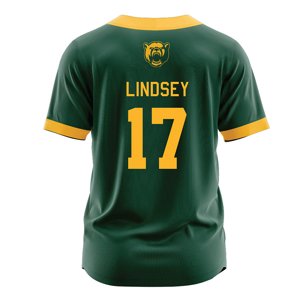 Baylor - NCAA Softball : Georgia Lindsey - Green Jersey-1