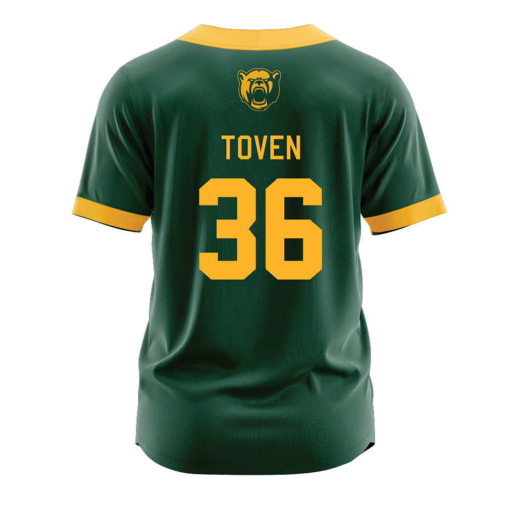 Baylor - NCAA Softball : Amber Toven - Green Jersey-1
