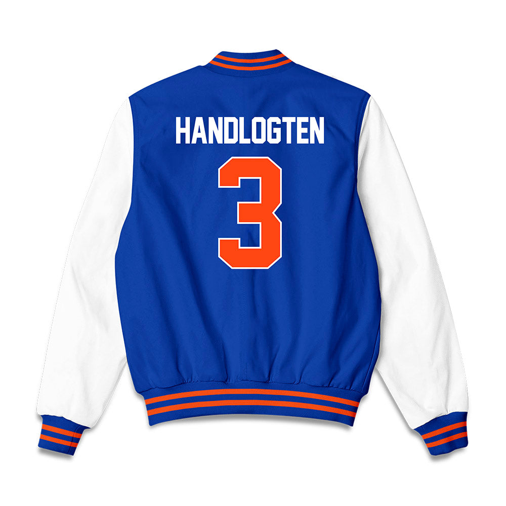 Florida - NCAA Men's Basketball : Micah Handlogten - NCAA® March Madness® Final 4 Bomber Jacket-1
