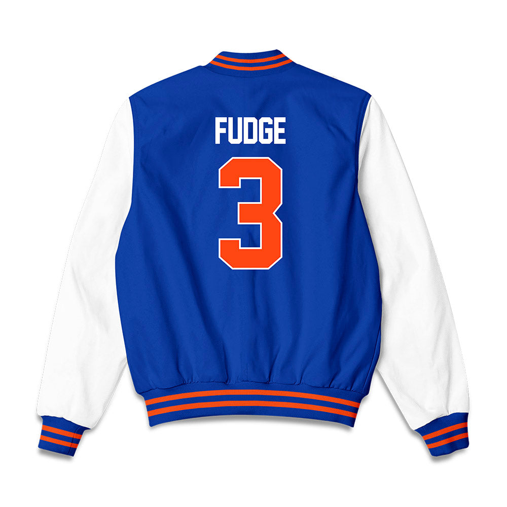 Florida - NCAA Men's Basketball : Alex Fudge - NCAA® March Madness® Final 4 Bomber Jacket-1