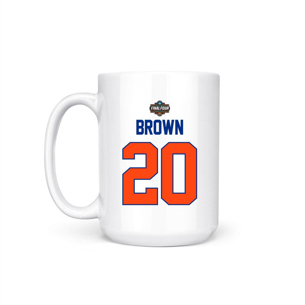 Florida - NCAA Men's Basketball : Isaiah Brown - NCAA® March Madness® Final 4 Coffee Mug-1