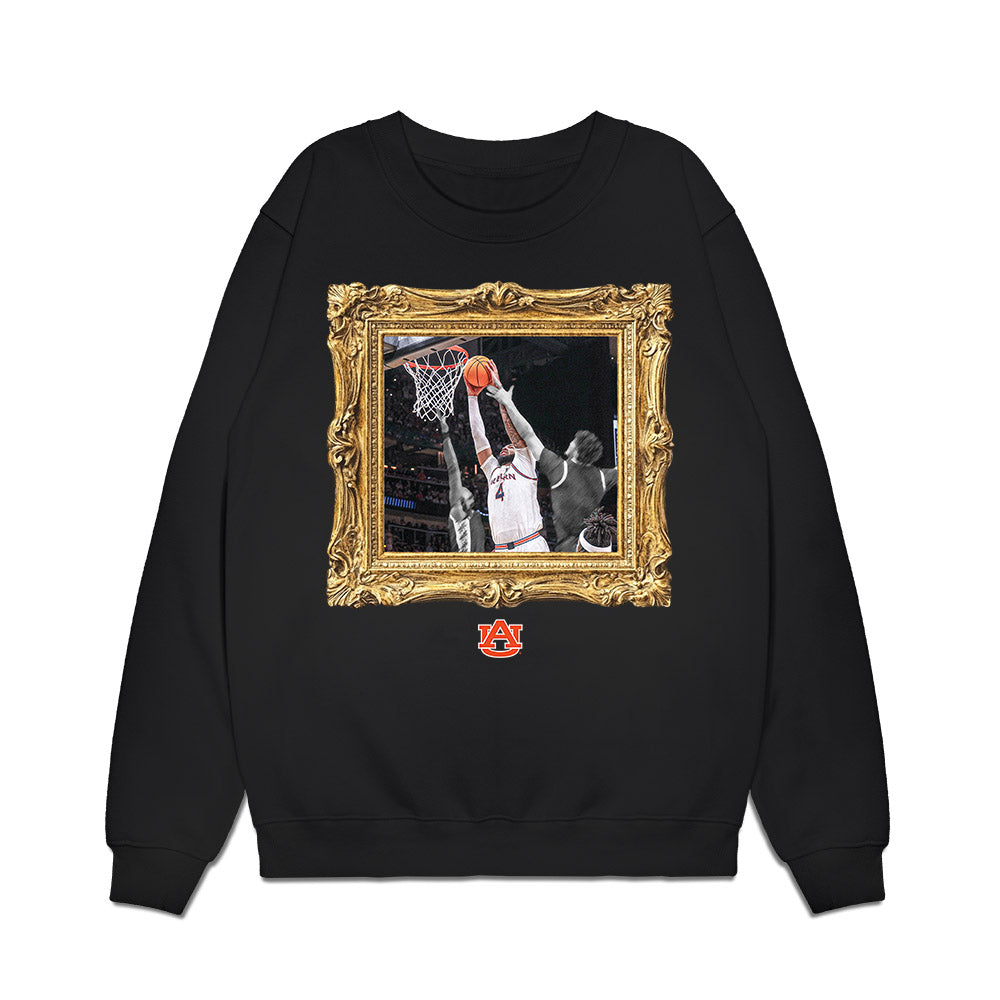 Auburn - NCAA Men's Basketball : - Team Collage Premium Crewneck Sweatshirt-0