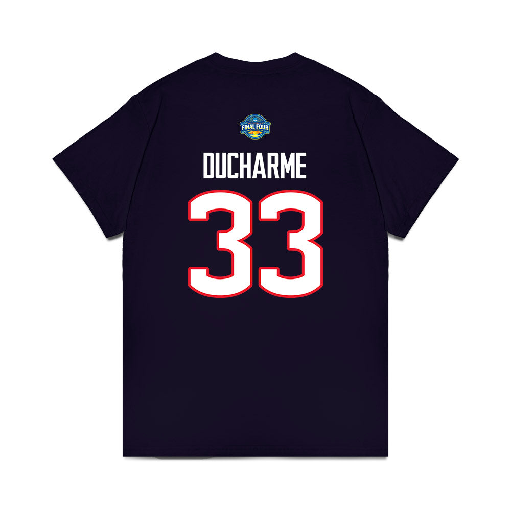 UConn - NCAA Women's Basketball : Caroline Ducharme - NCAA® March Madness® Final 4 Premium T-Shirt-1